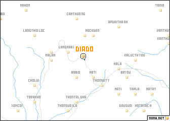 map of Dia Do
