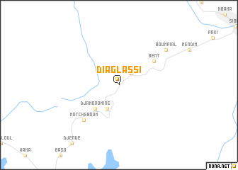 map of Diaglassi