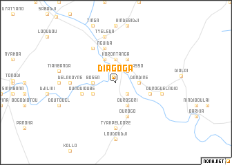 map of Diagoga