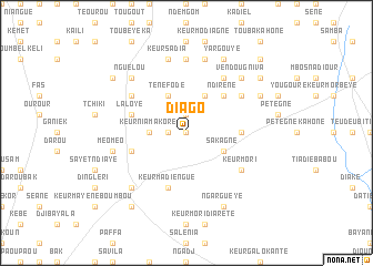 map of Diago