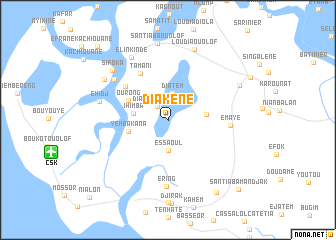 map of Diakène