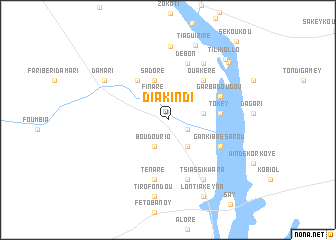 map of Diakindi