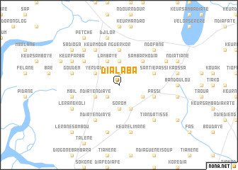 map of Dialaba