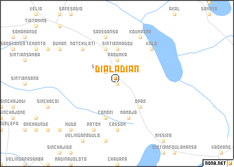 map of Dialadian