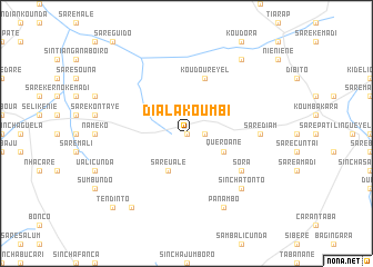 map of Dialakoumbi