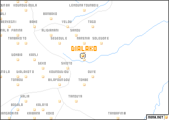 map of Dialako