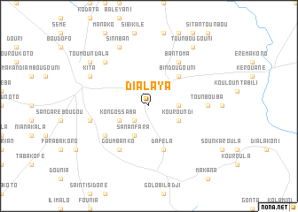 map of Dialaya