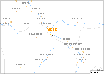 map of Diala