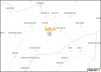 map of Diala