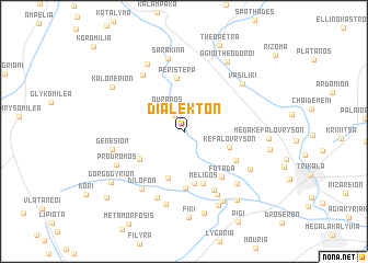 map of Dialektón