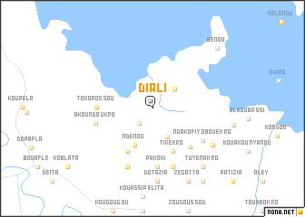 map of Diali