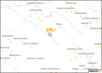 map of Dīālī