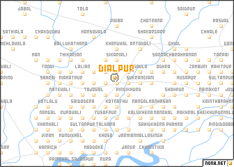 map of Diālpur