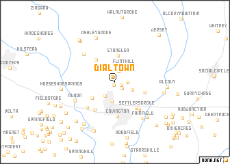 map of Dialtown