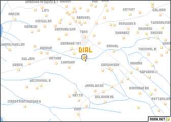 map of Diāl