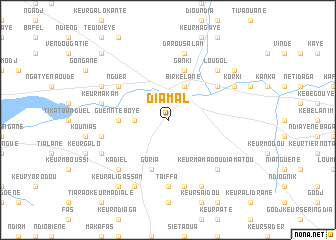 map of Diamal