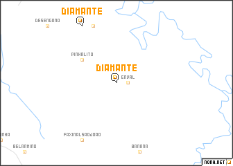 map of Diamante