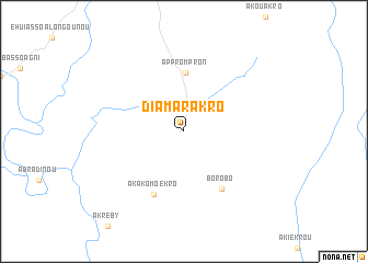 map of Diamarakro