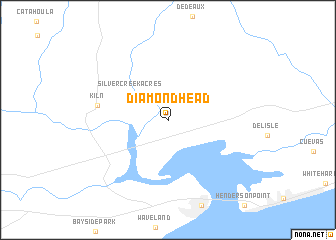 map of Diamondhead