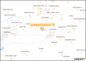 map of Diamond Pointe