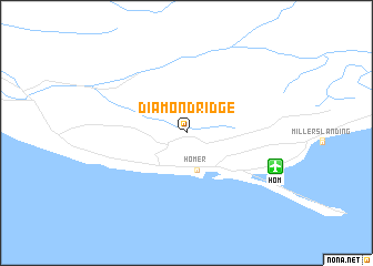 map of Diamond Ridge