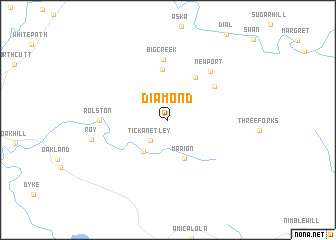 map of Diamond