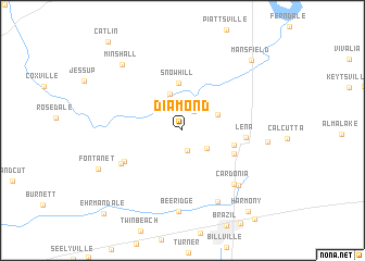 map of Diamond