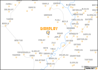map of Diamplay