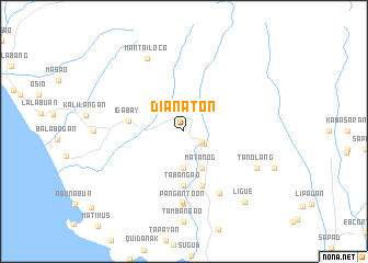 map of Dianaton