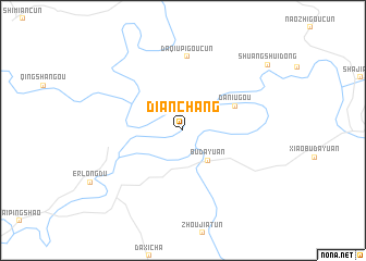 map of Dianchang