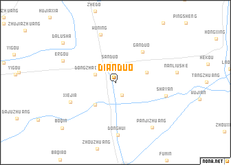 map of Dianduo