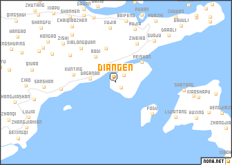 map of Diangen