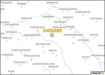 map of Diangobo
