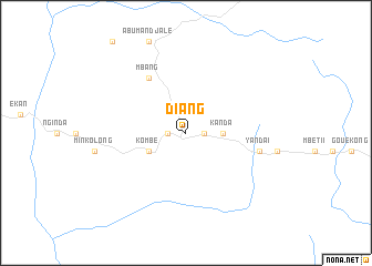 map of Diang