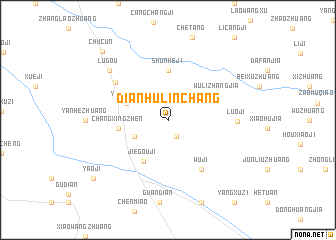 map of Dianhulinchang