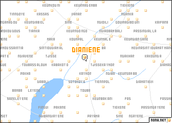 map of Dianiène