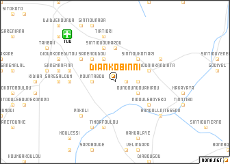 map of Diankobinni