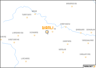 map of Dianli