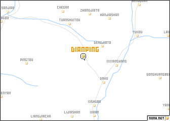 map of Dianping