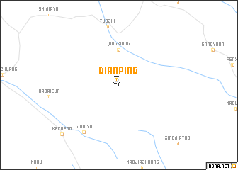 map of Dianping