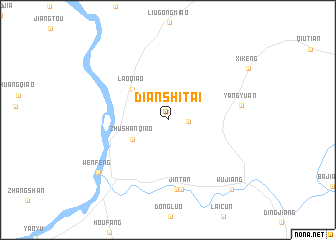map of Dianshitai