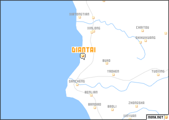 map of Diantai