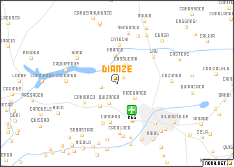 map of Dianze