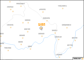 map of Di\