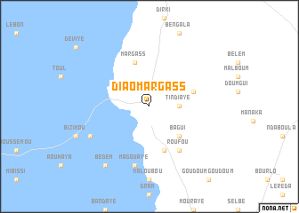 map of Diao Margass