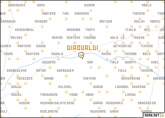 map of Diaoualdi