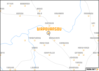 map of Diapouargou