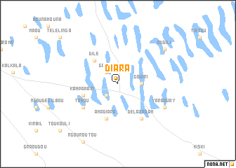 map of Diara