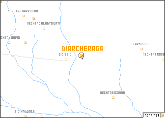 map of Diar Cheraga