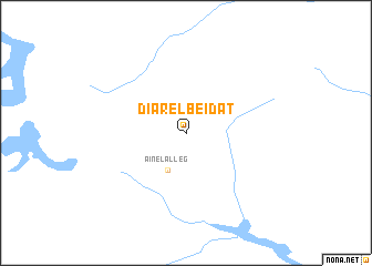 map of Diar el Beïdat